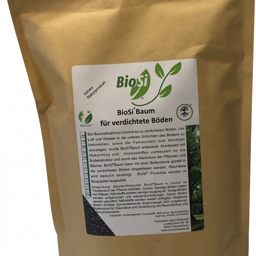 BioSi®Baum – für verdichtete Böden + Mykorrhiza 1 Liter / 10 Liter